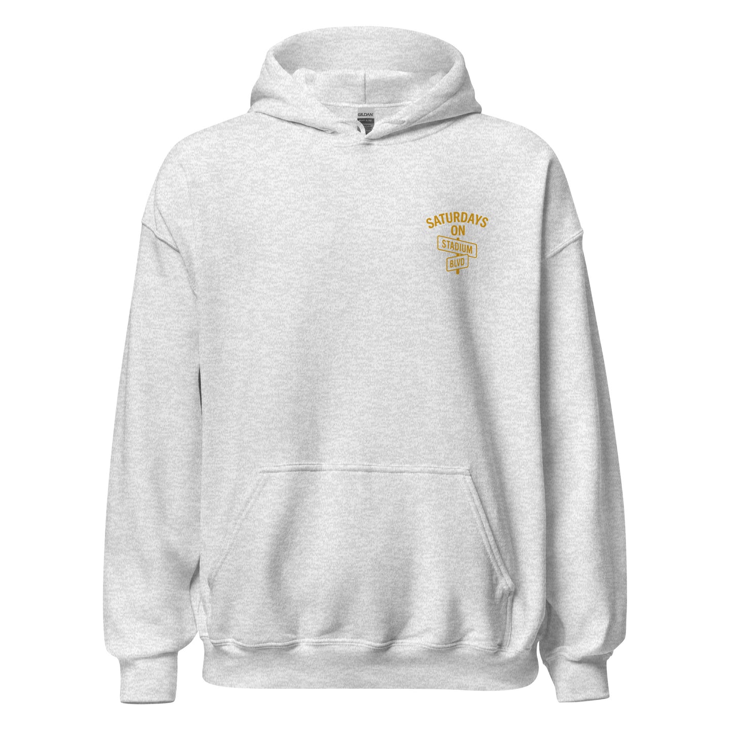 Saturdays on Stadium – Columbia MO Hoodie – HAGS Clothing