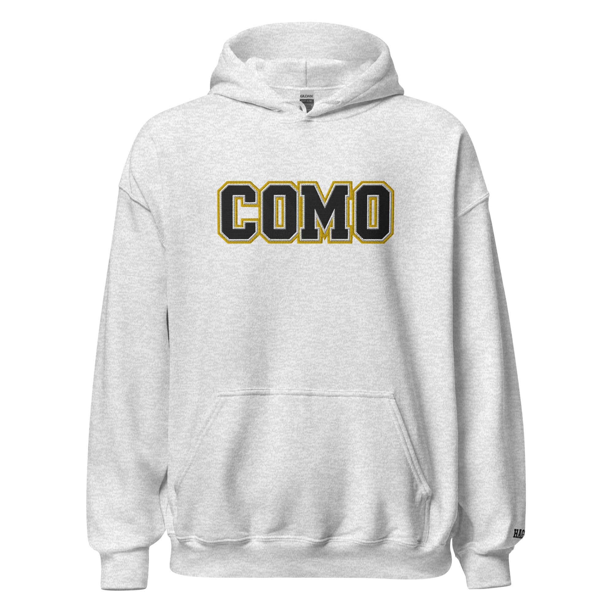 COMO Hoodie – Embroidered College Sweatshirt | HAGS