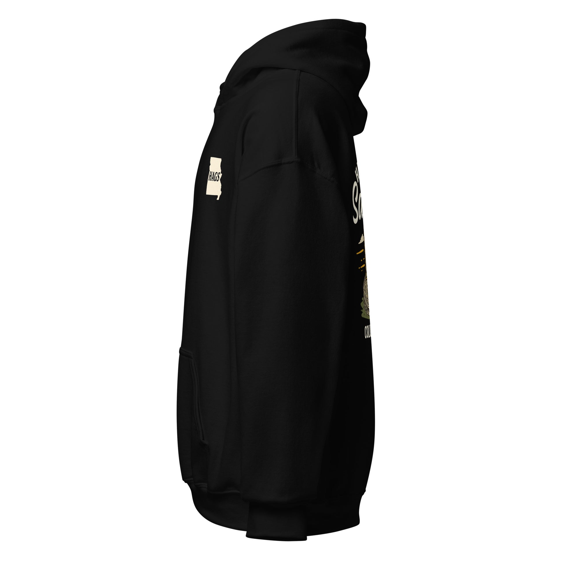 HAGS Missouri Outline Hoodie – White & Gold Edition – HAGS Clothing