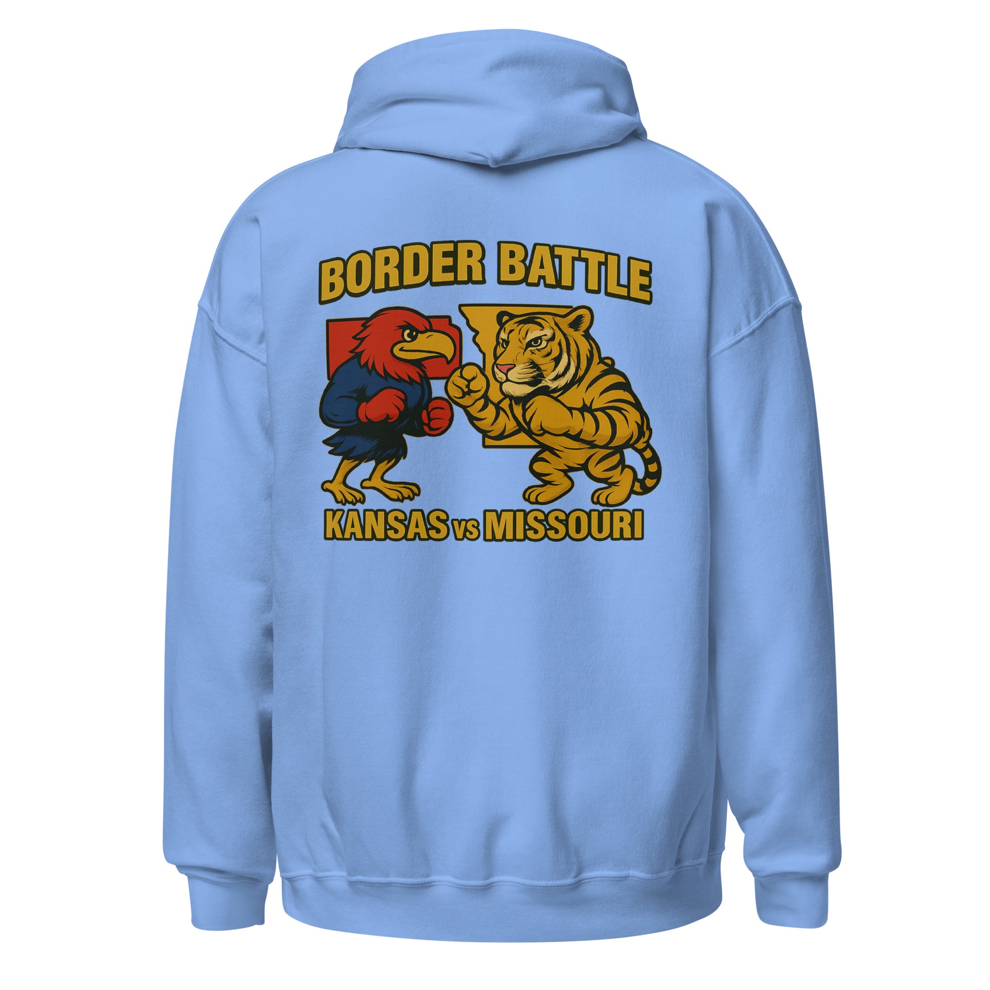 Border Battle Kansas vs Missouri Hoodie | Mizzou Rivalry Sweatshirt – HAGS Clothing