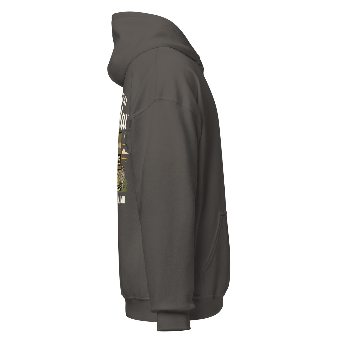 HAGS Missouri Outline Hoodie – White & Gold Edition – HAGS Clothing