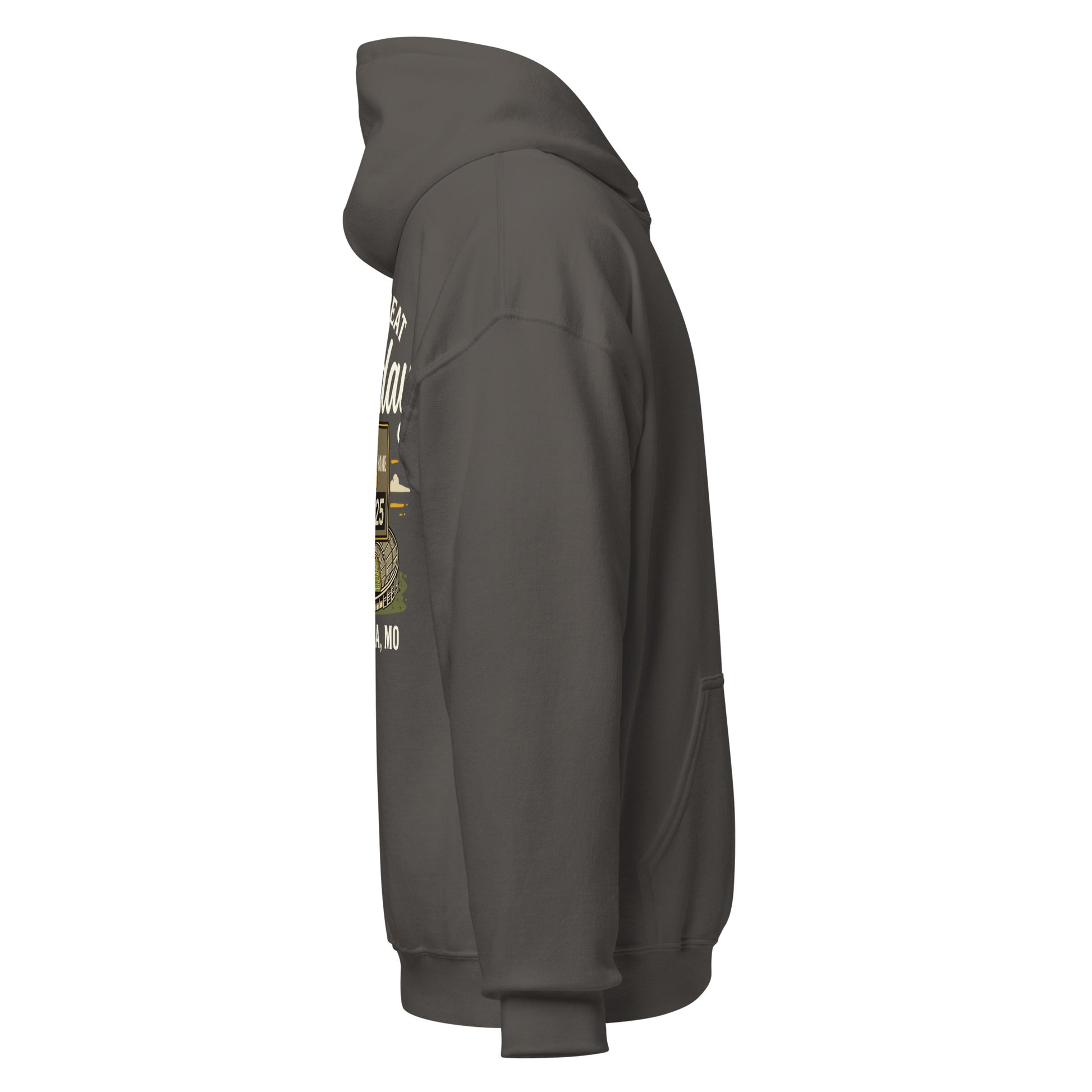 HAGS Missouri Outline Hoodie – White & Gold Edition – HAGS Clothing