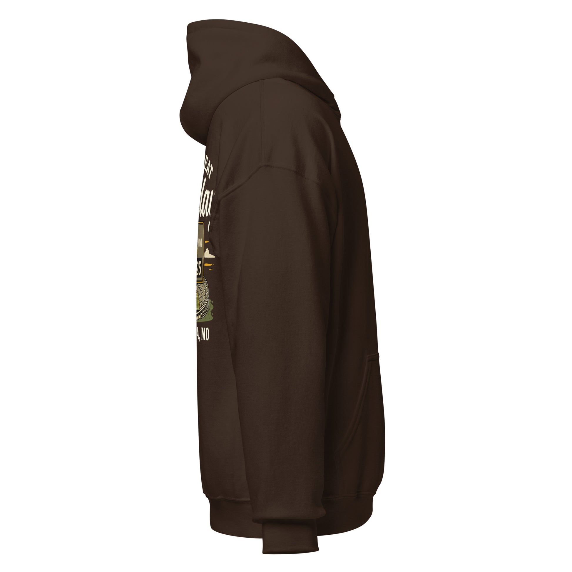 HAGS Missouri Outline Hoodie – White & Gold Edition – HAGS Clothing