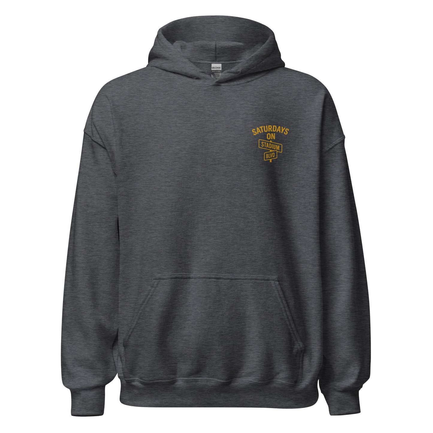 Saturdays on Stadium – Columbia MO Hoodie – HAGS Clothing