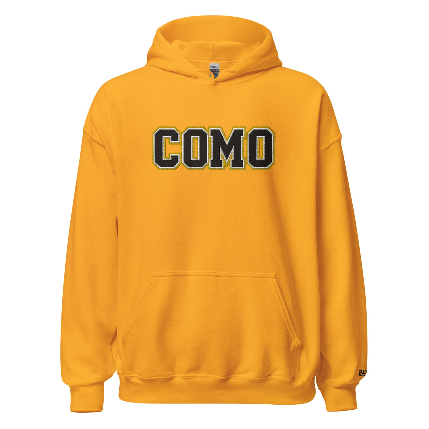 COMO Embroidered Hoodie Columbia Missouri apparel– HAGS Clothing