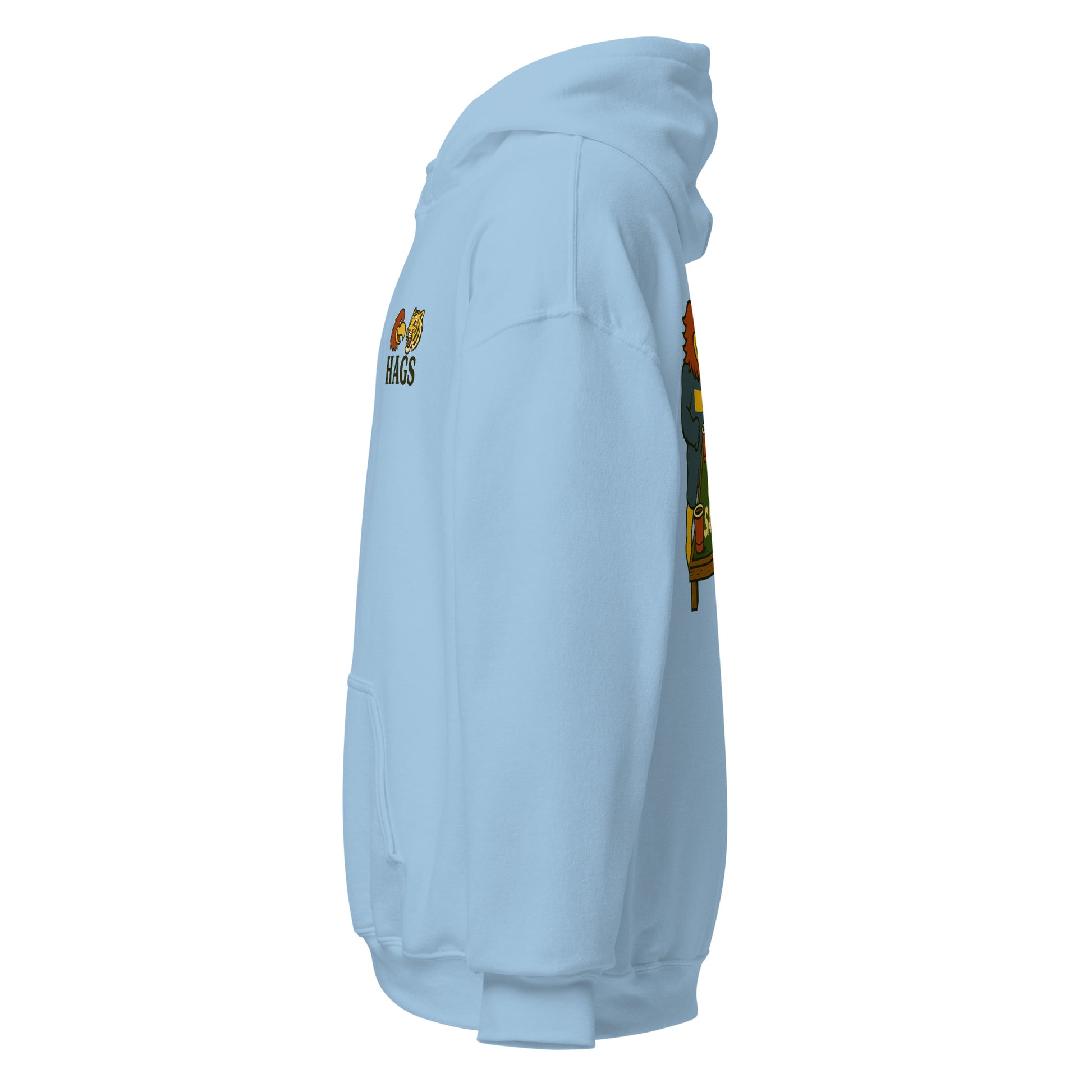 Kansas vs. Missouri Rivalry Hoodie – HAGS Game Day Edition – HAGS Clothing