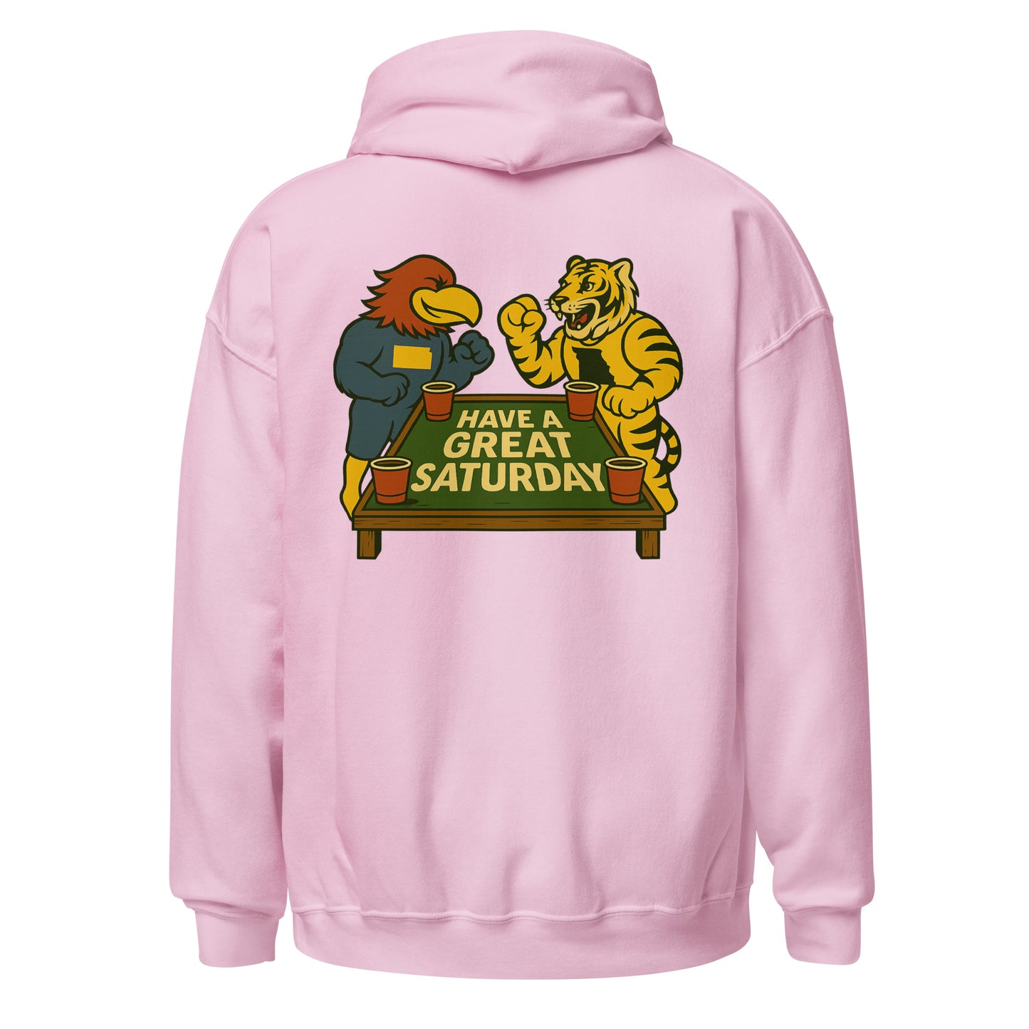 Kansas vs. Missouri Rivalry Hoodie – HAGS Game Day Edition – HAGS Clothing