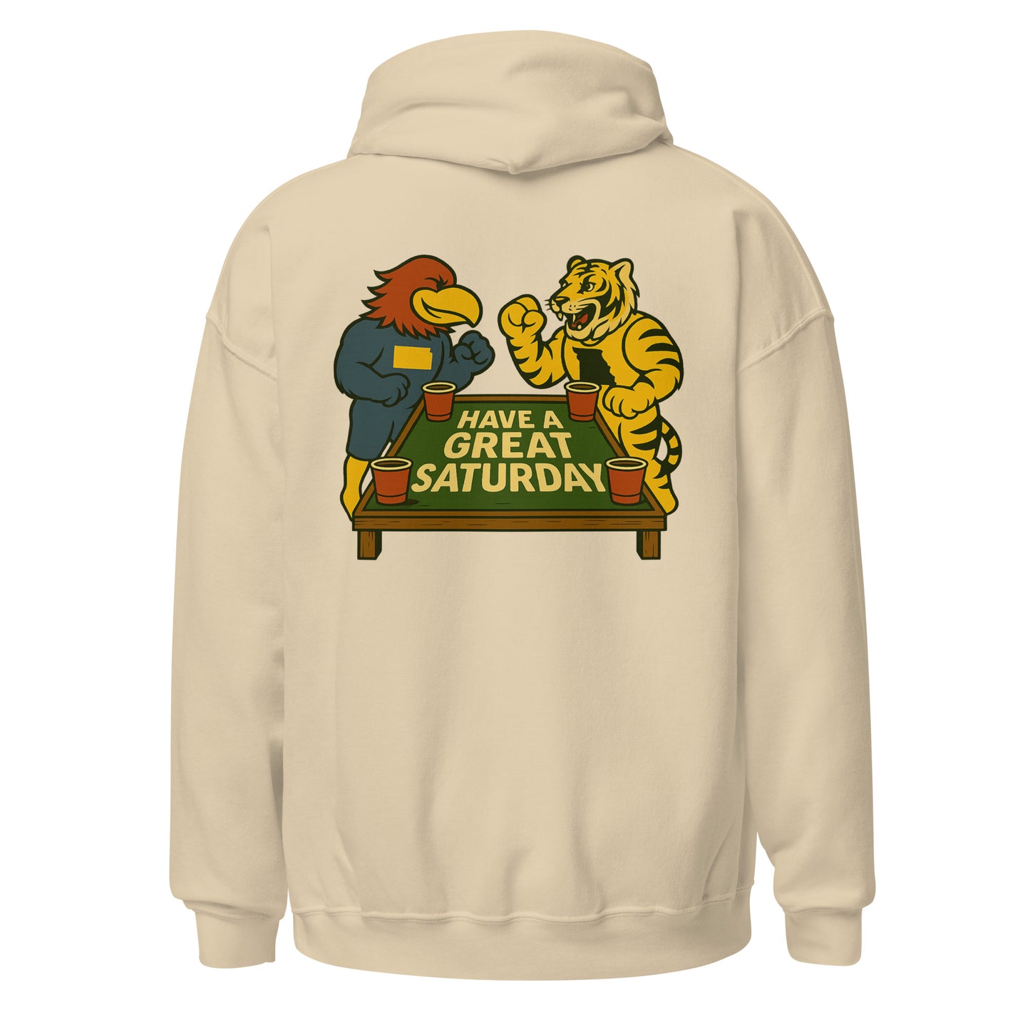 Kansas vs. Missouri Rivalry Hoodie – HAGS Game Day Edition – HAGS Clothing