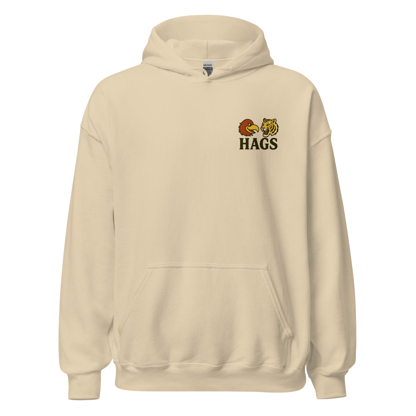 Kansas vs. Missouri Rivalry Hoodie – HAGS Game Day Edition – HAGS Clothing