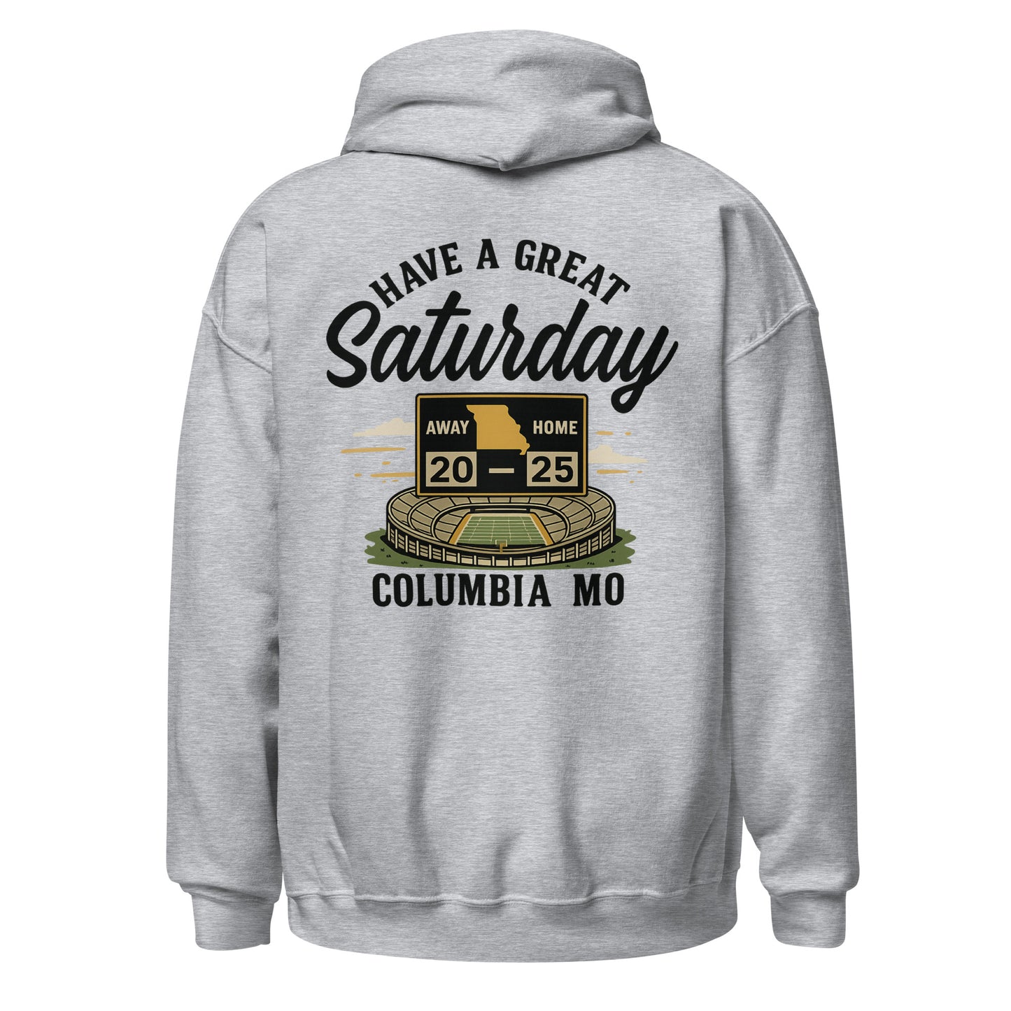HAGS Missouri Outline Hoodie – Black & Gold Edition – HAGS Clothing