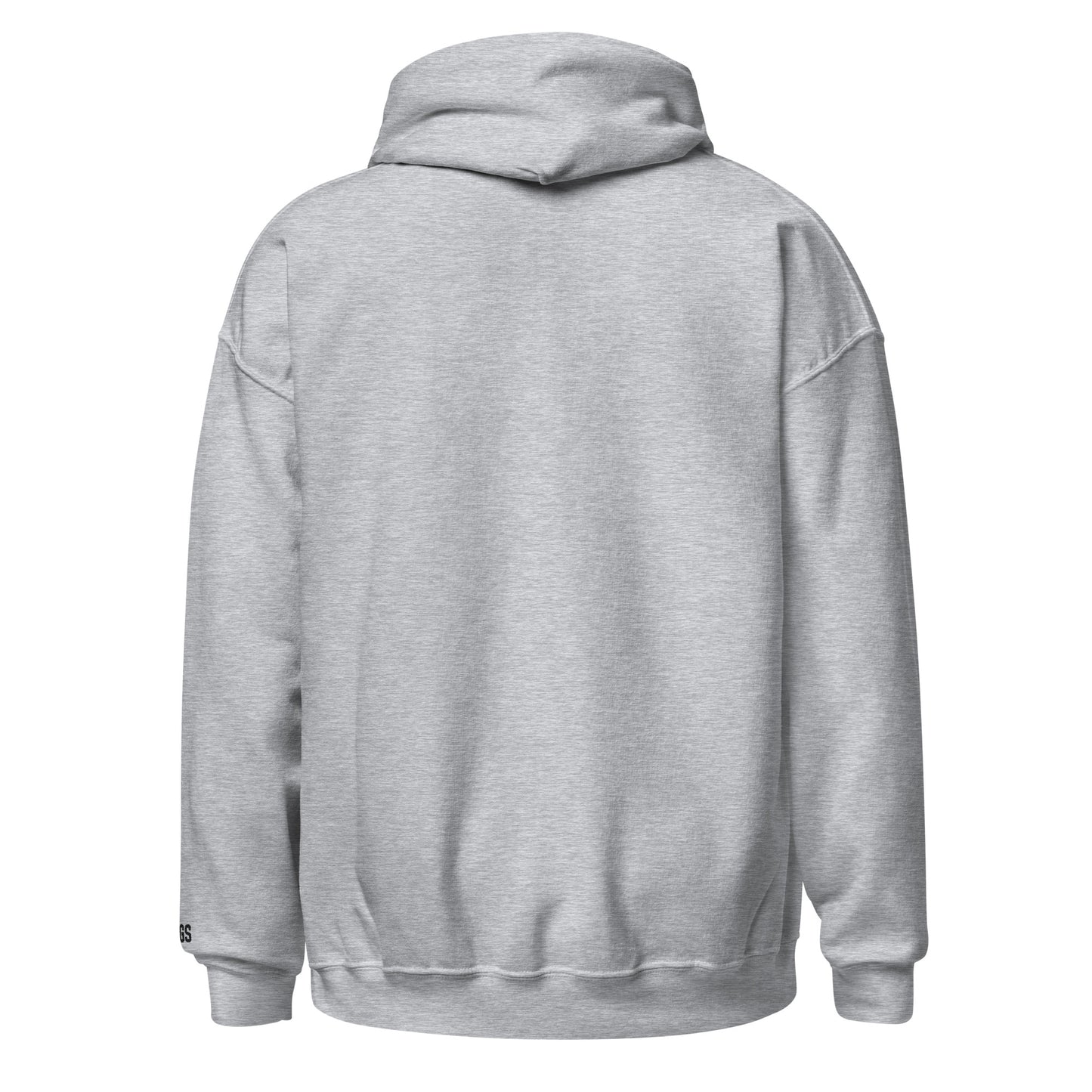 COMO Small Embroidered Logo Hoodie — Unisex – HAGS Clothing