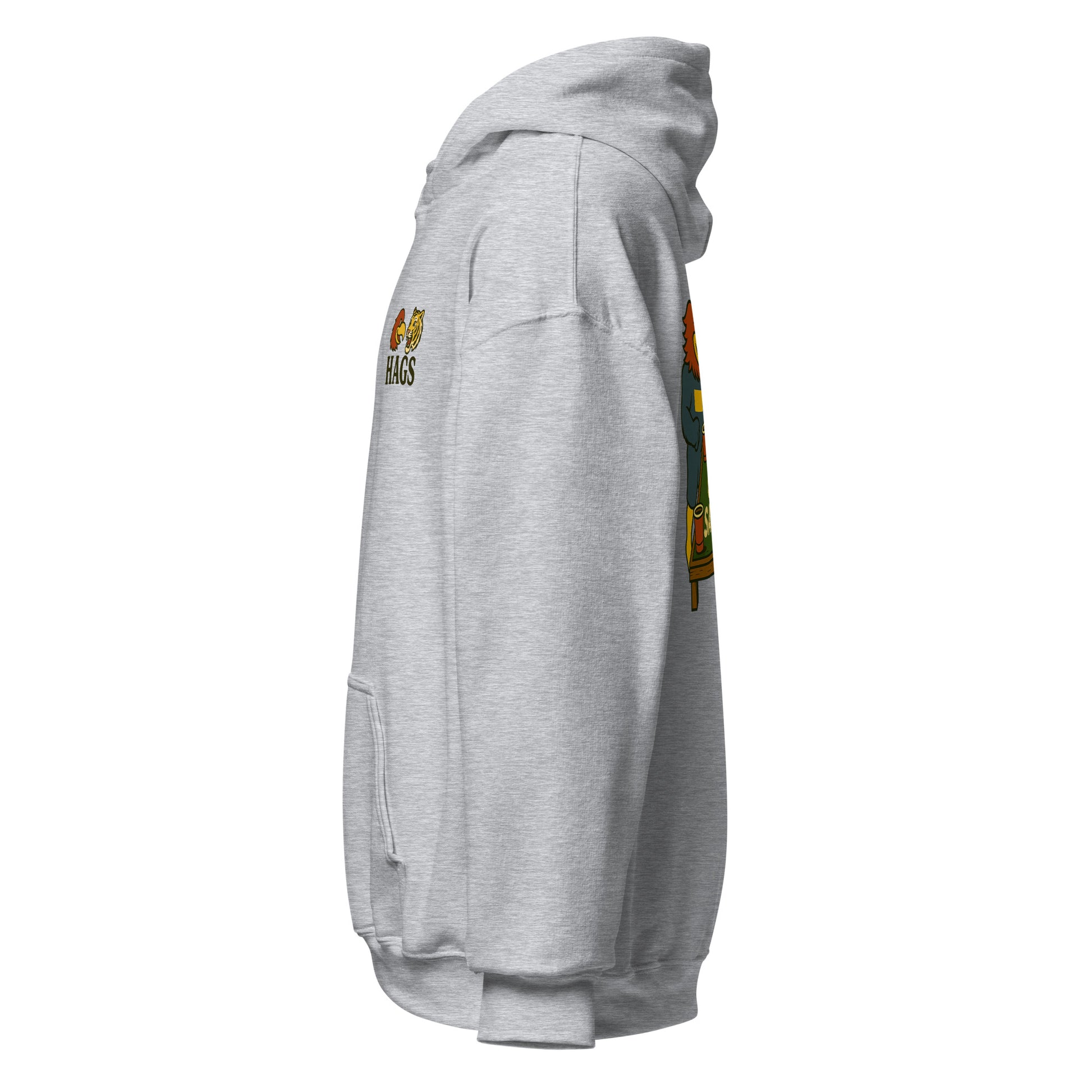 Kansas vs. Missouri Rivalry Hoodie – HAGS Game Day Edition – HAGS Clothing