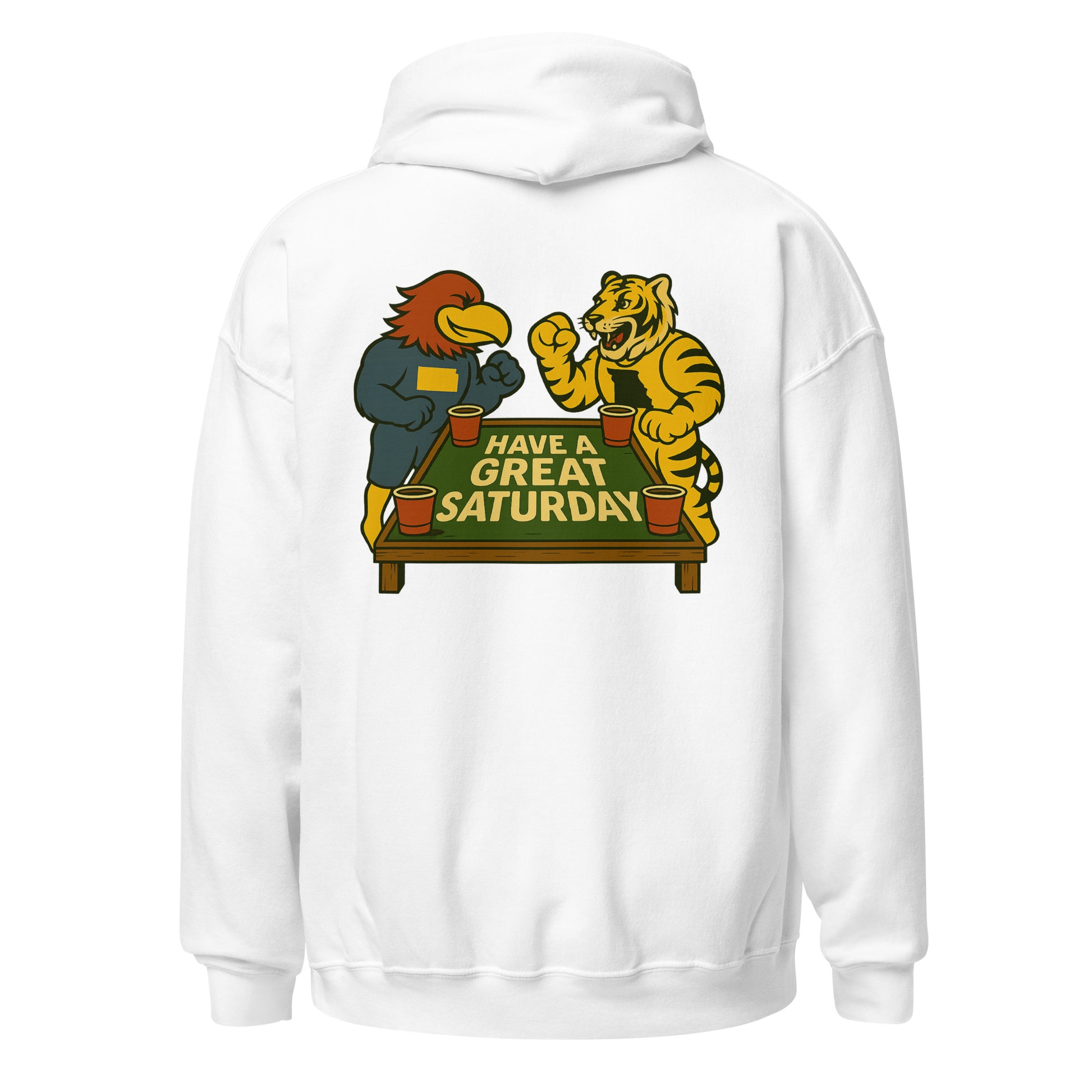 Kansas vs. Missouri Rivalry Hoodie – HAGS Game Day Edition – HAGS Clothing