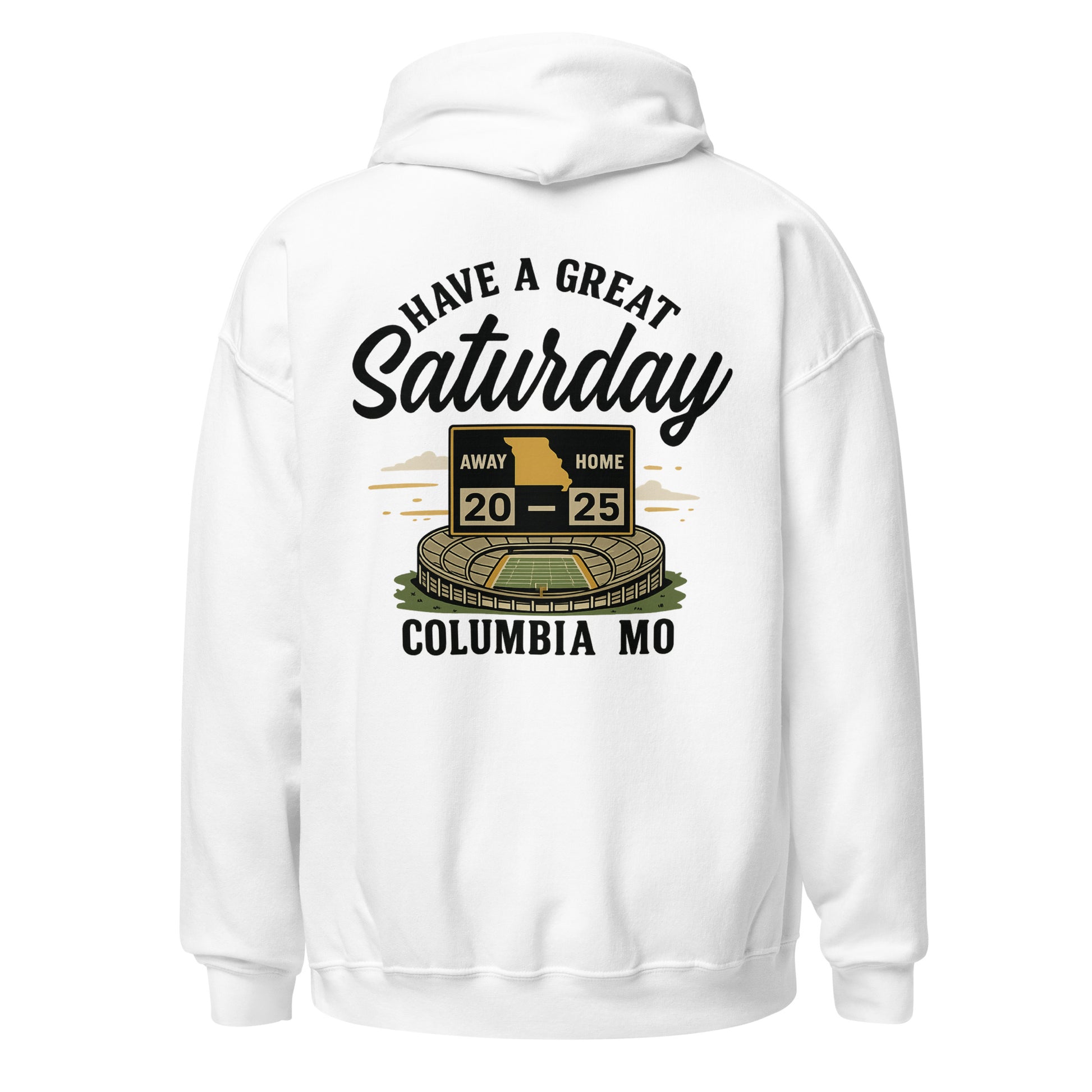 HAGS Missouri Outline Hoodie – Black & Gold Edition – HAGS Clothing