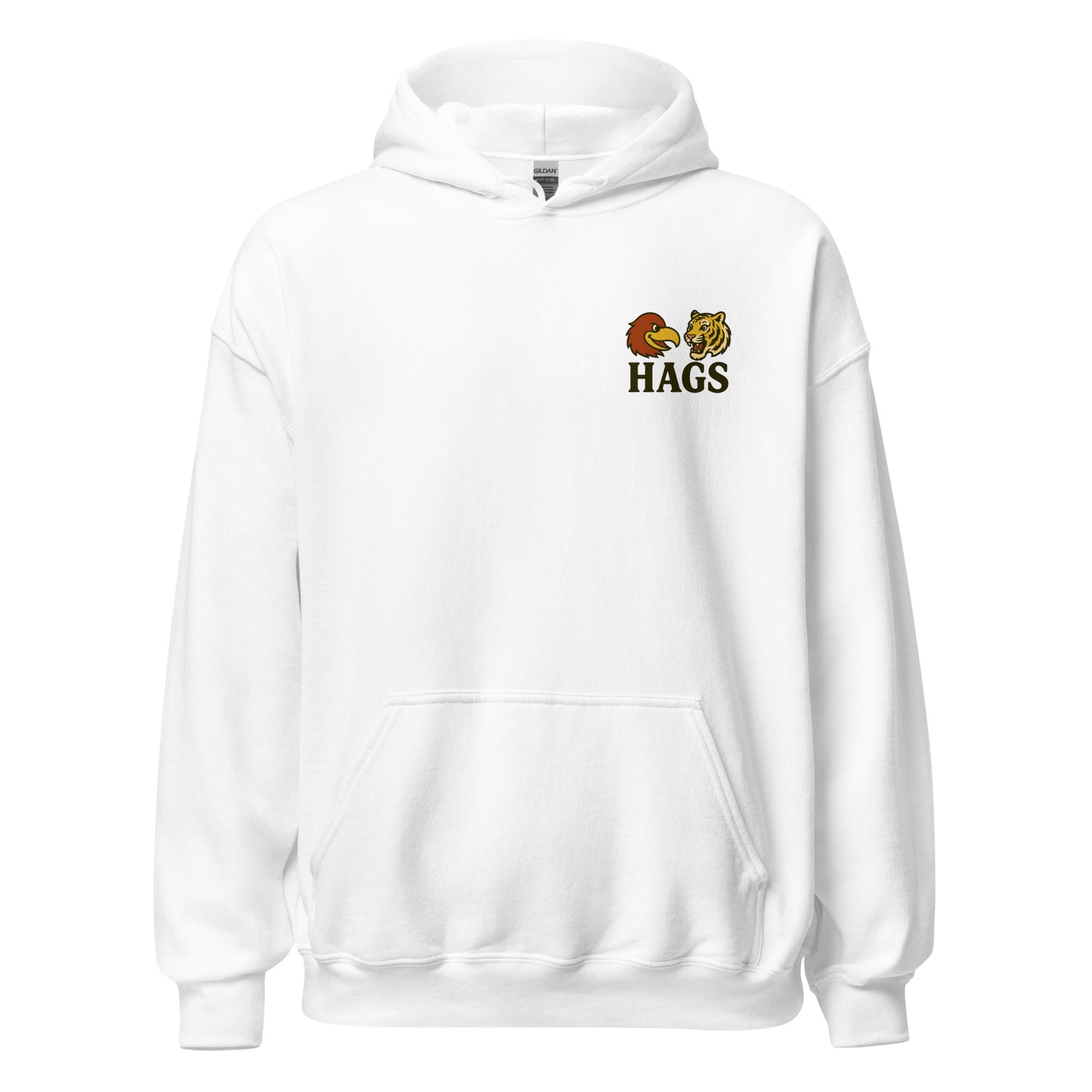 Kansas vs. Missouri Rivalry Hoodie – HAGS Game Day Edition – HAGS Clothing