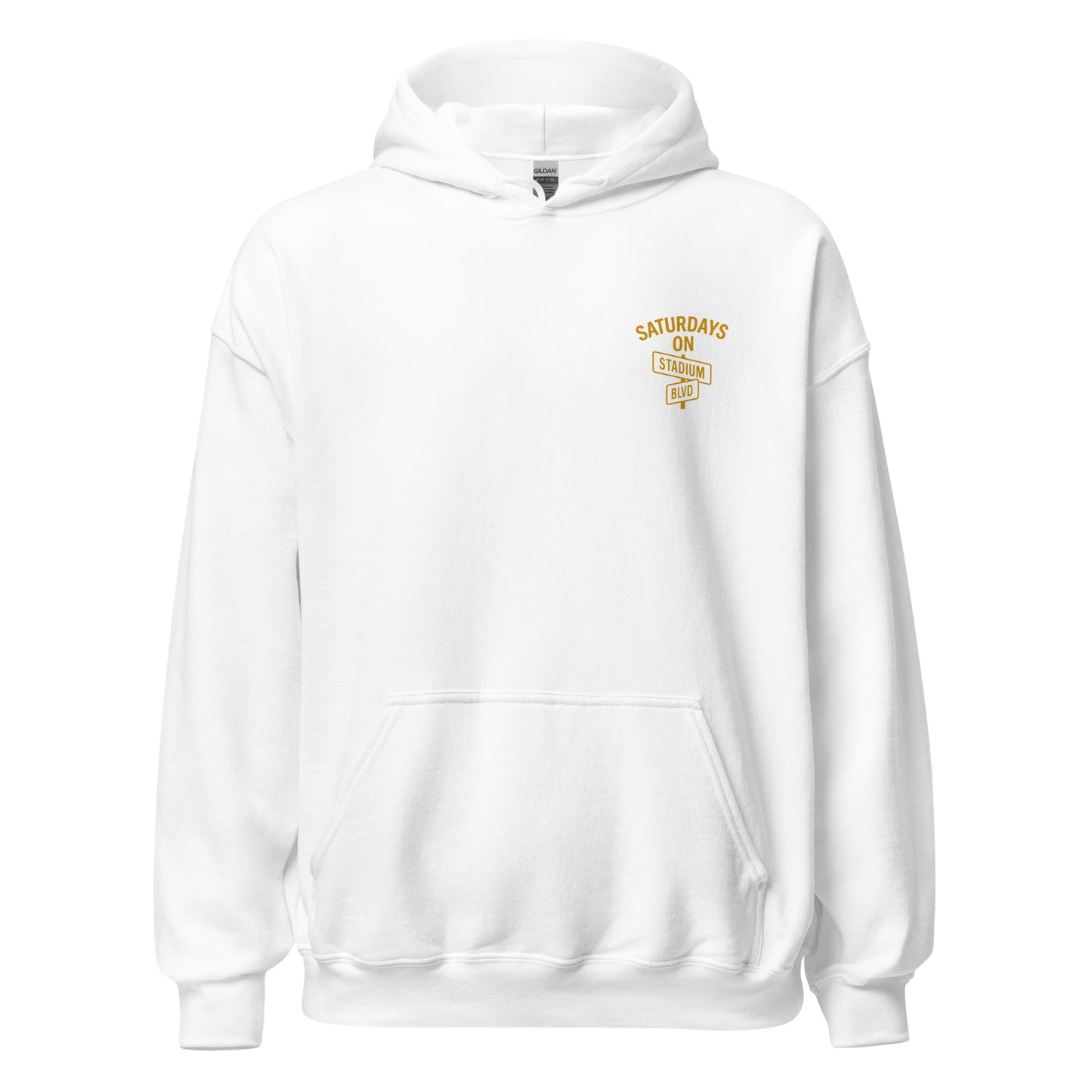 Saturdays on Stadium – Columbia MO Hoodie – HAGS Clothing