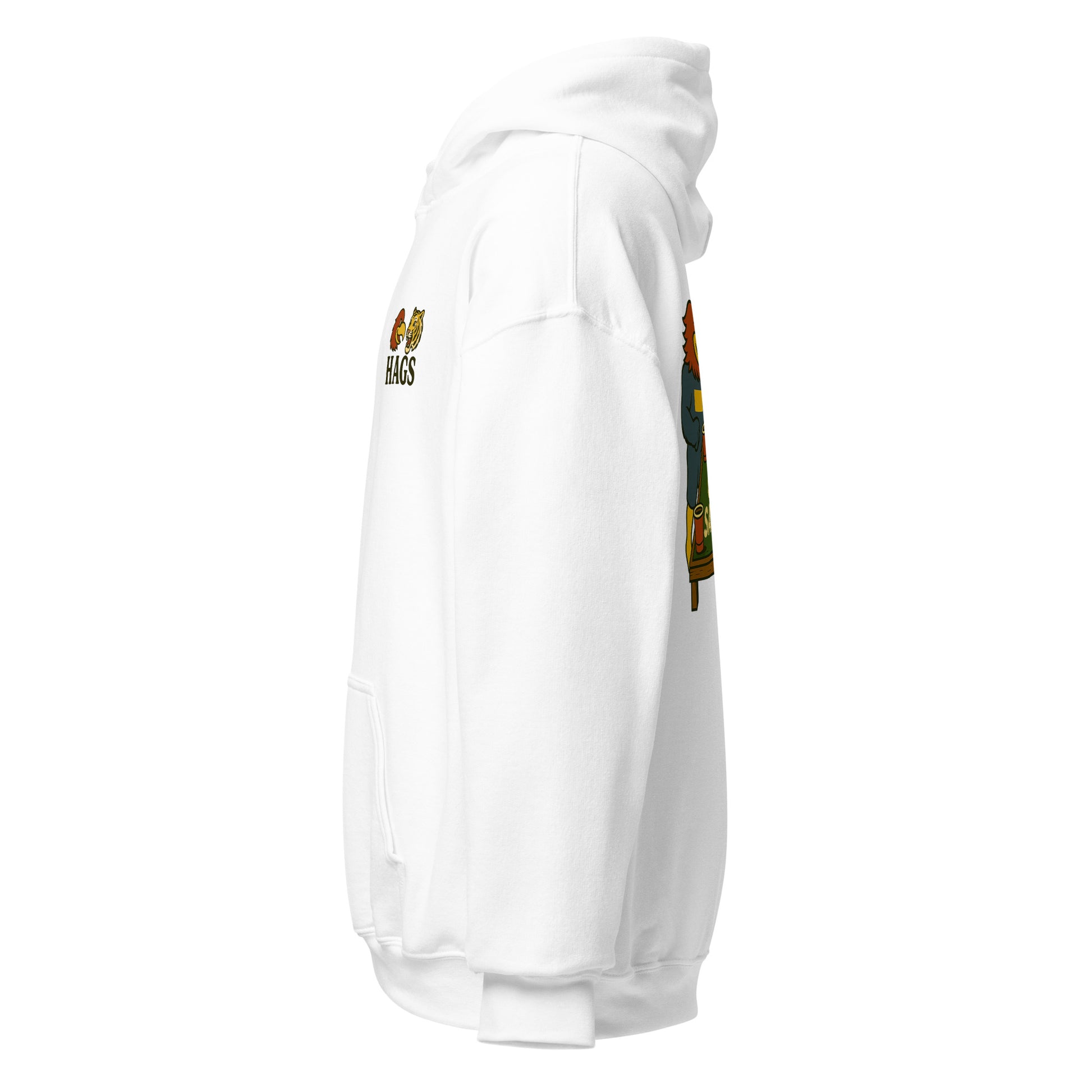 Kansas vs. Missouri Rivalry Hoodie – HAGS Game Day Edition – HAGS Clothing