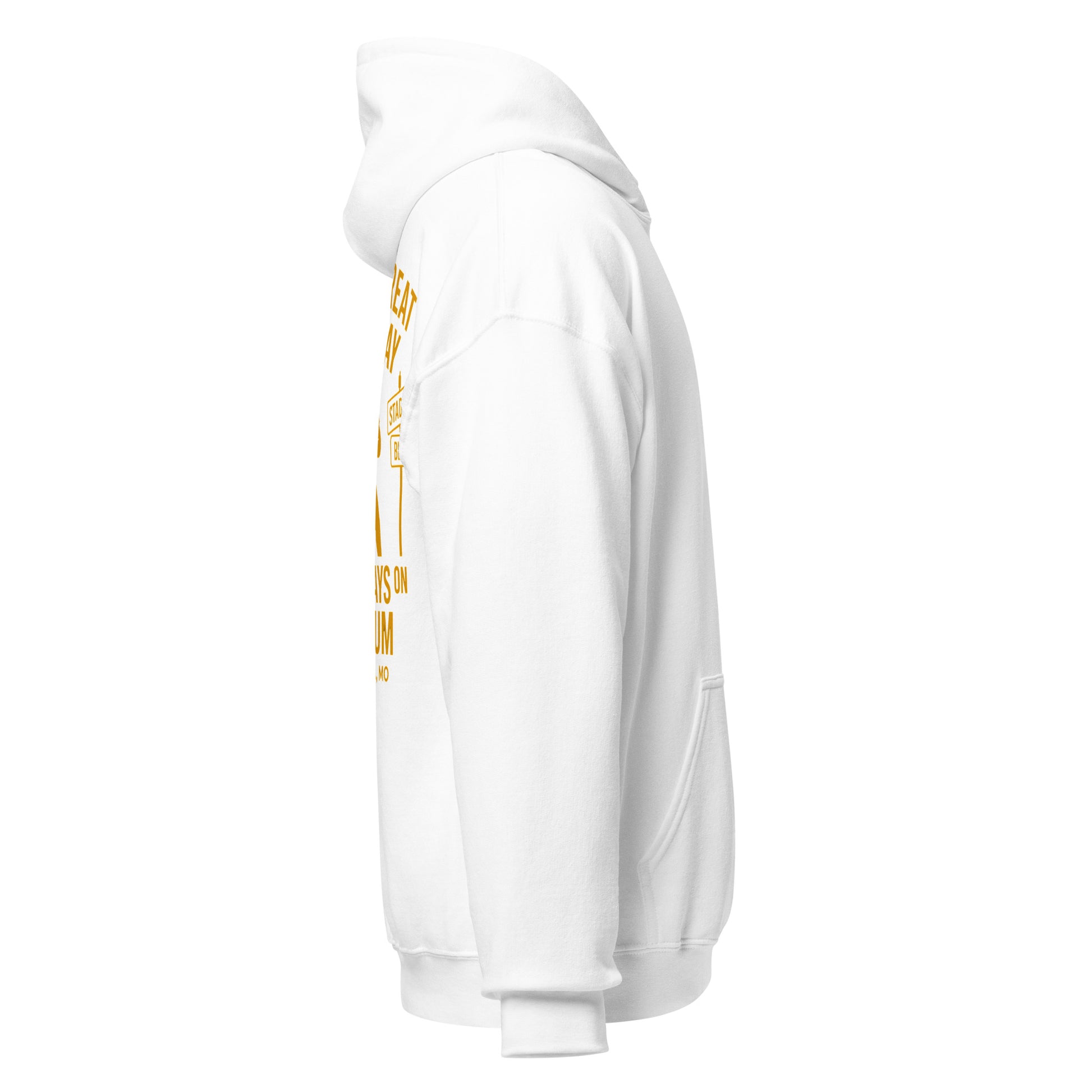 Saturdays on Stadium – Columbia MO Hoodie – HAGS Clothing