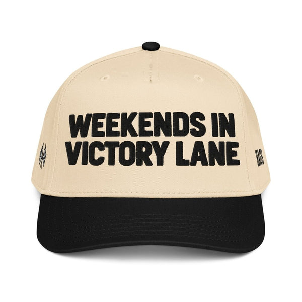 Weekends in Victory Lane Racing Hat streetwear clothing college style outfit