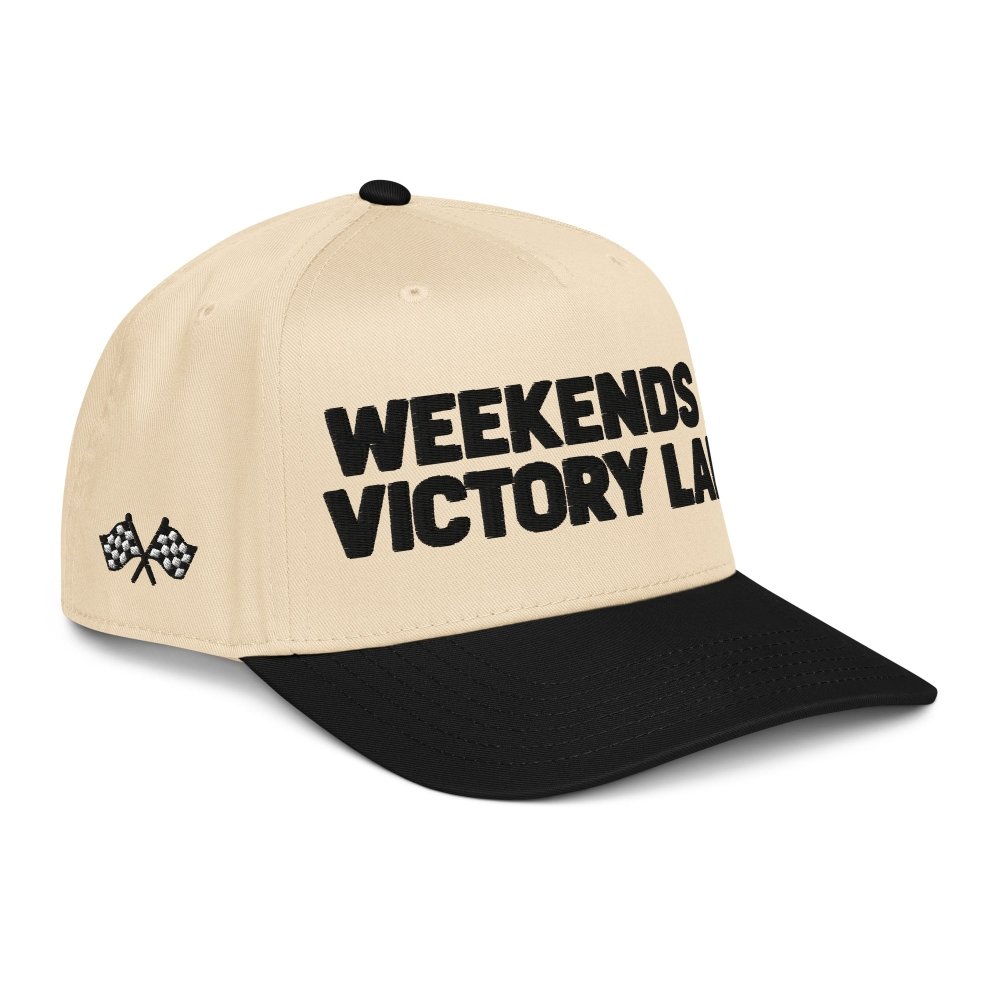 Weekends in Victory Lane Racing Hat streetwear clothing college style outfit